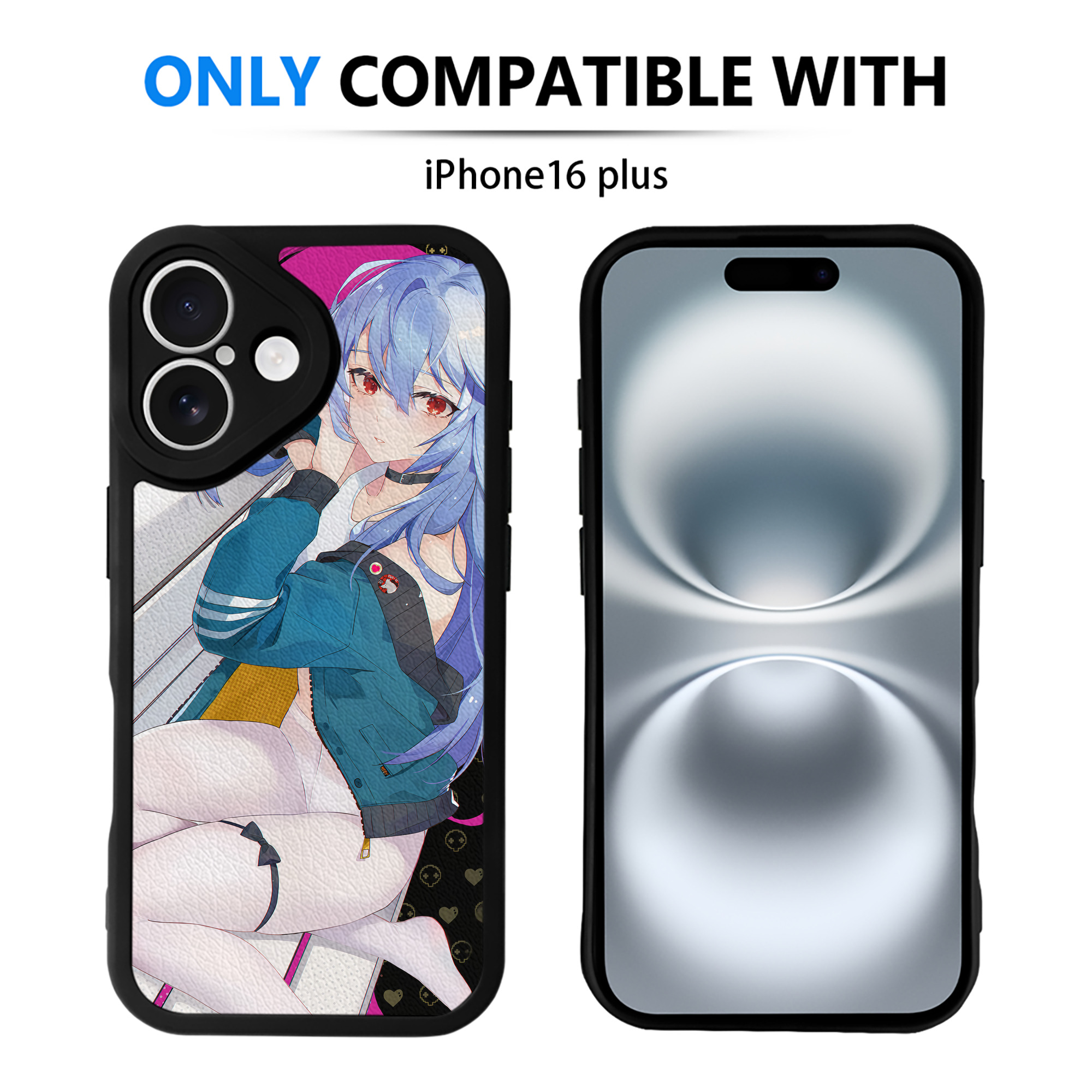 （画像用） EVA 新世紀エヴァンゲリオン 【iPhone 16シリーズ対応】シリコンスマホケース（レザー調） 材質：シリコン